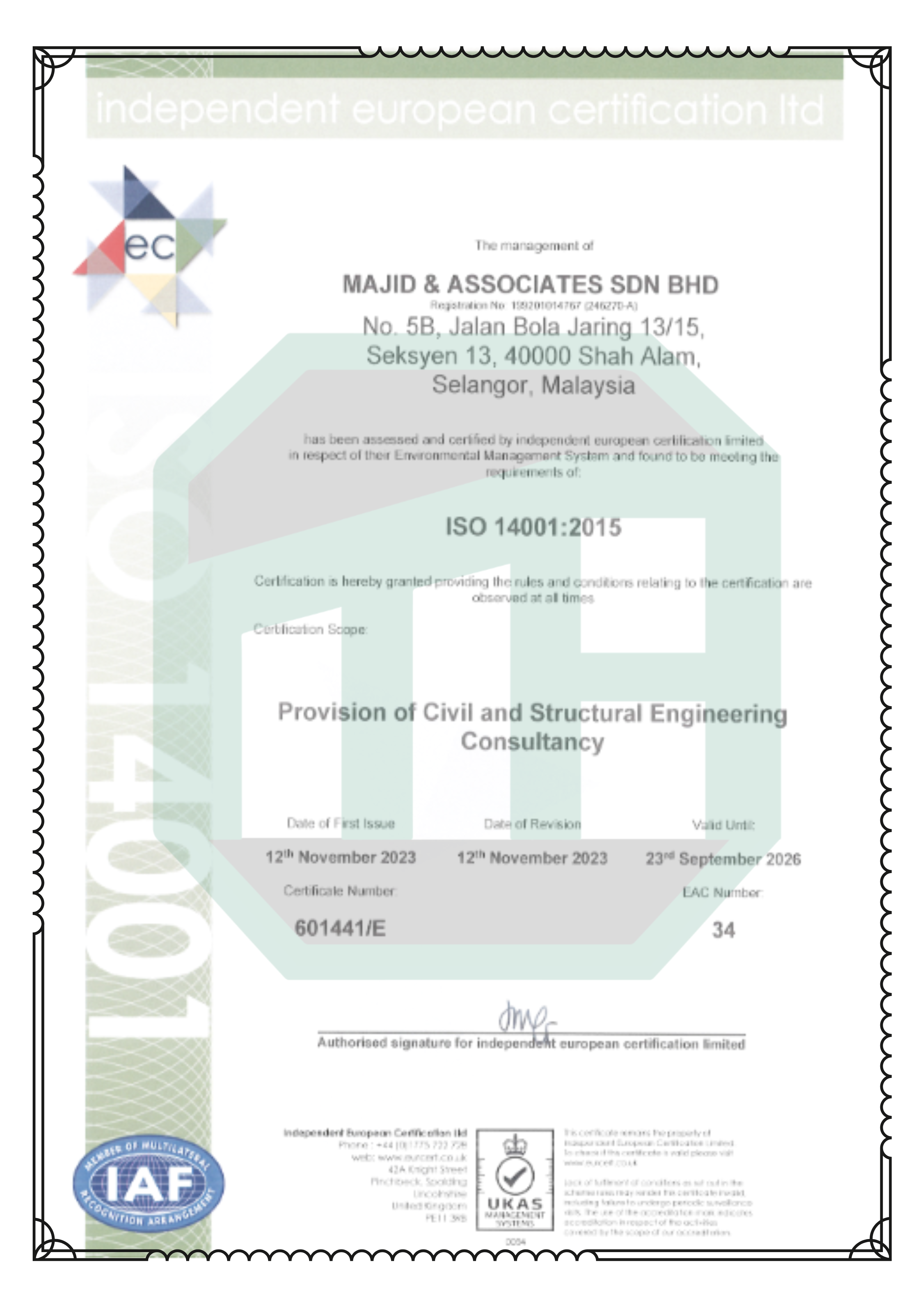 Urban Design Cert